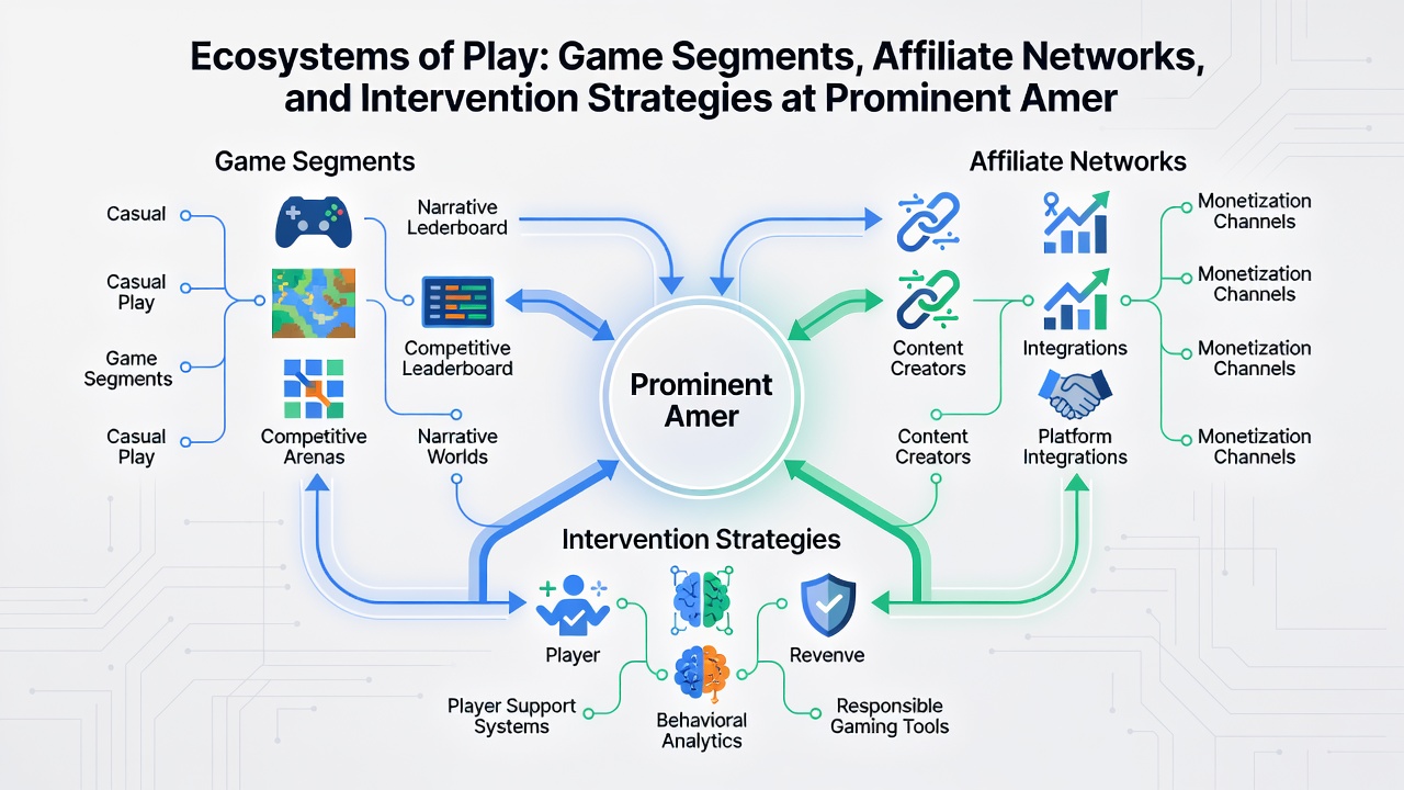 Affiliate network operations and responsible gaming intervention stations at American resorts