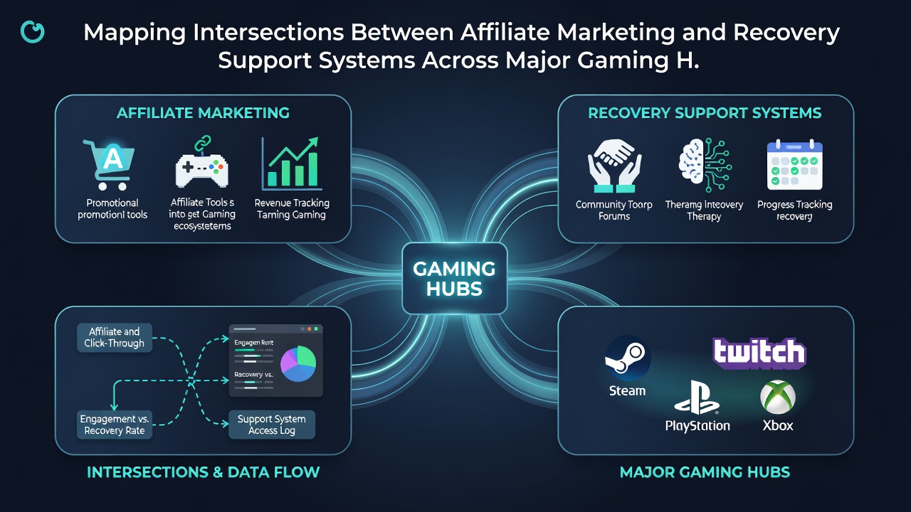 Detailed mapping of support networks and marketing channels in key hubs