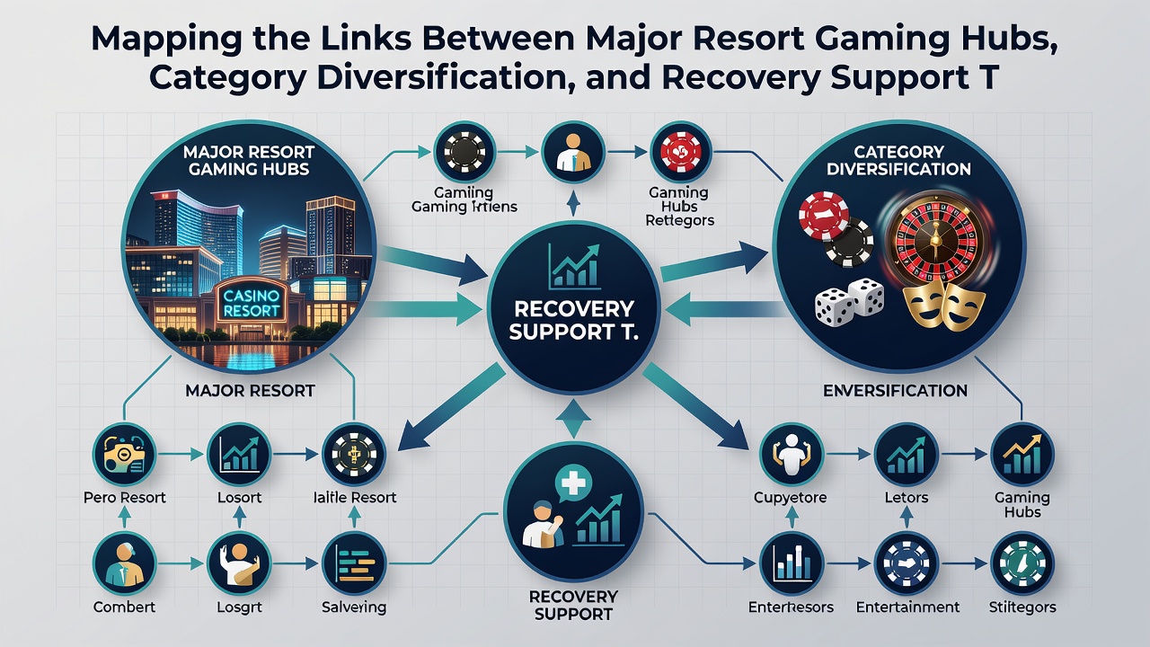 Partnership networks supporting recovery in diversified gaming environments